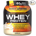 Body Fortress Whey Protein Powder, Vanilla, 31.2 Ounces (885g) (Pack of 2)