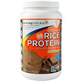 Growing Naturals Organic Rice Protein Chocolate Power -- NET WT 33.6 oz (2.10 lb)