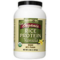 Nutribiotic Organic Rice Protein, Vanilla, 3 Pound