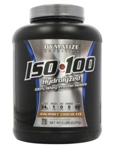 Dymatize Nutrition ISO 100 Whey Protein Powder - Gourmet Chocolate